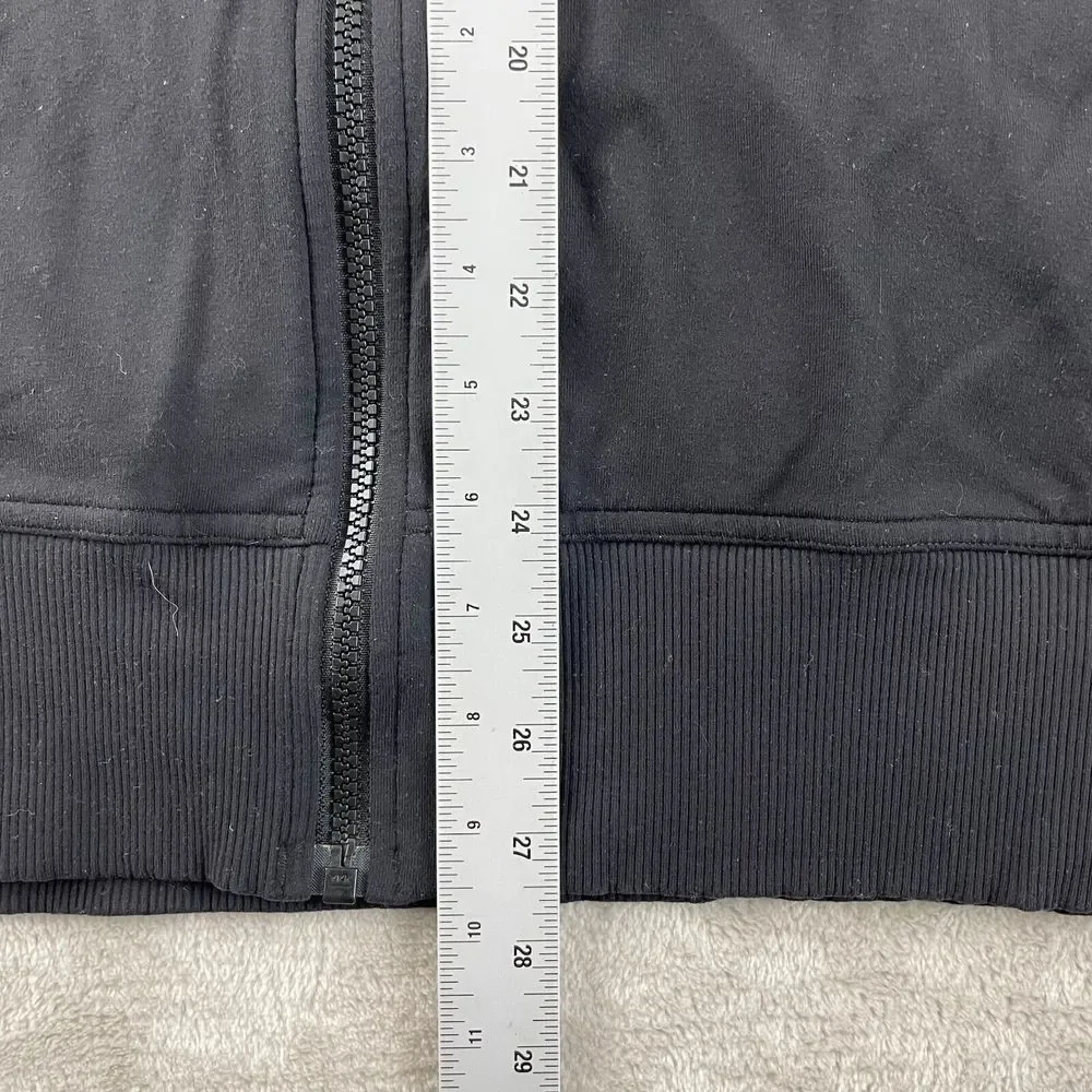 Lululemon Kung Fu II Jacket Men‎ XL Black Stretch Performance Training Track